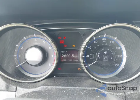 2012 Hyundai Sonata Se 2.0T z USA, uszkodzony, nr VIN 5NPEC4AB9CH394853